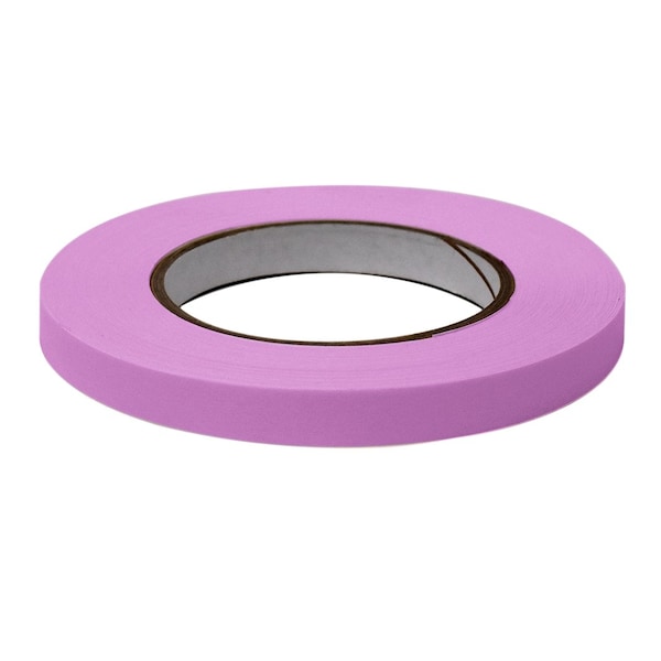Labeling Tape, 1/2" x 60yd per Roll, 6 Rolls/Case, Maroon, 6PK
